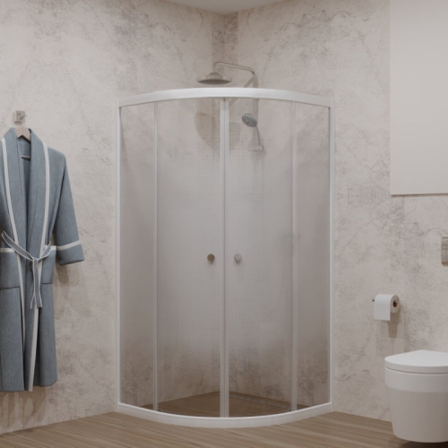 Душевое ограждение Triton Лайт 90*90, 100*100 матовое стекло фото 3