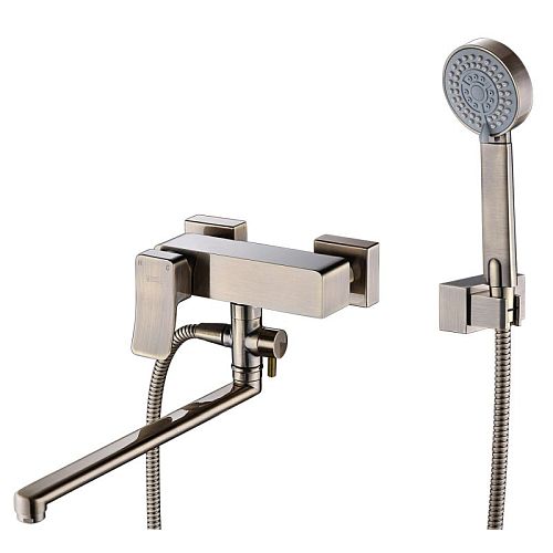 Смеситель для ванны Wasserkraft Exter 1602L бронза