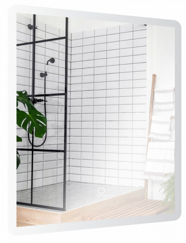 Зеркало с подсветкой Azario AZ-Z-061(061-1, 062, 063)CS 60*80, 80*68, 100*70, 120*70 фото 2