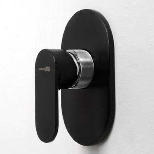 Смеситель с гигиеническим душем Wasserkraft Elbe A117451 встраиваемый чёрный фото 2