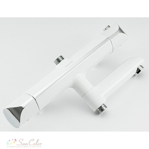 Душевая система с термостатом Gappo G2403-58 хром-белая фото 6