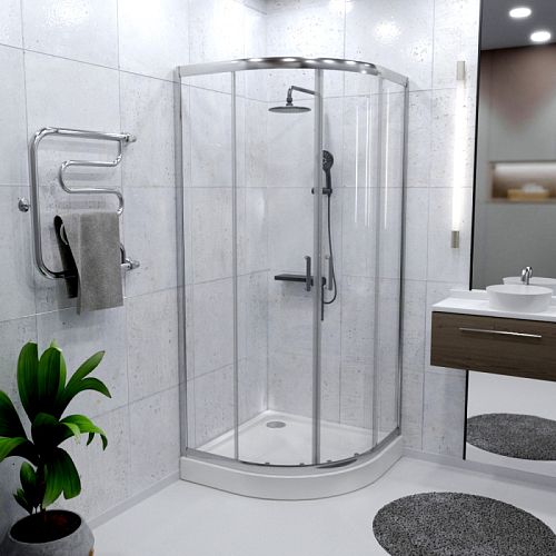 Душевое ограждение с поддоном Radomir Смарт 90*90