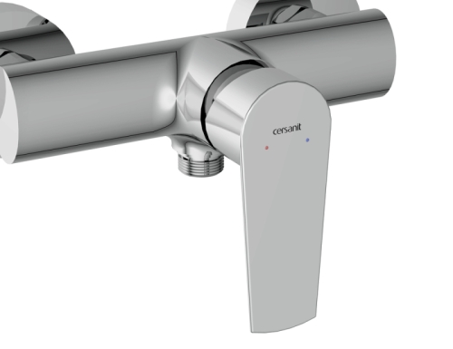 Смеситель для душа Cersanit Moduo 64099 хром (без душевого гарнитура) фото 3