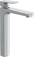 Смеситель высокий для раковины Cersanit Wisla 63059 хром, с донным клапаном