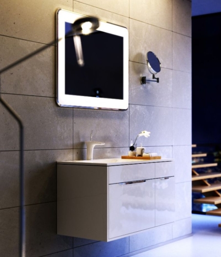 Зеркало Aqwella MALAGA 90 120 см фото 2