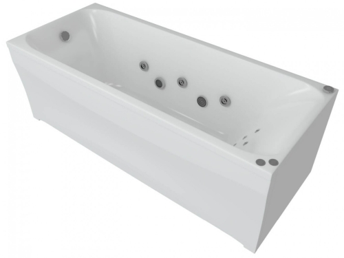 Ванна Aquatek Альфа пневматическое управление 140, 150, 170*70 гидромассажная фото 3