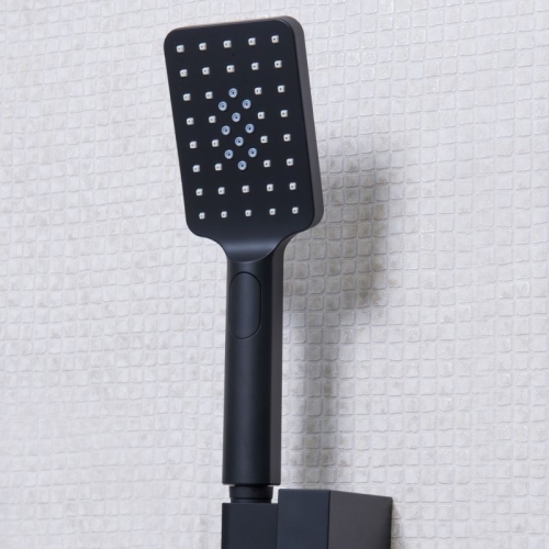 Смеситель для ванны Wasserkraft Abens 2001чёрный Soft-touch фото 5