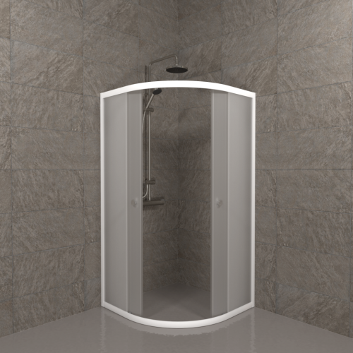 Душевое ограждение Triton Вельвет 80*80, 90*90 стекло матовое фото 2