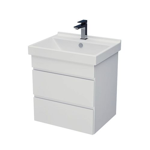 Тумба с раковиной Mirsant Next 50/2, 60/2, 80/2 подвесная