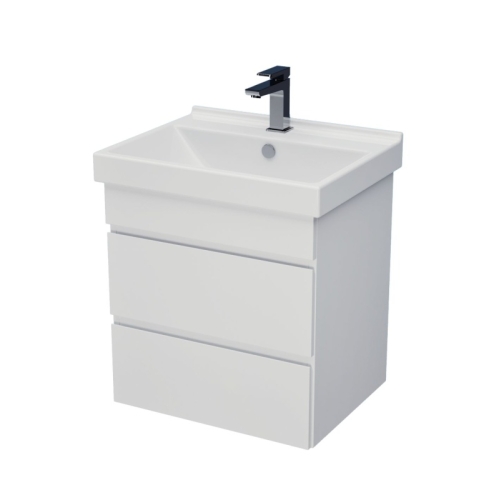 Тумба с раковиной Mirsant Next 50/2, 60/2, 80/2 подвесная