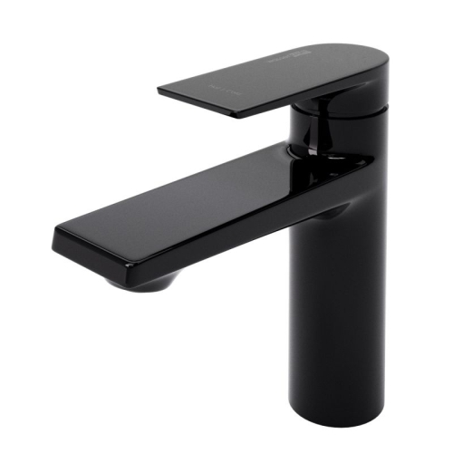 Смеситель для умывальника Wasserkraft Glan 6603 чёрный глянец