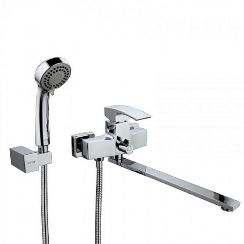 Смеситель для ванны Gappo Jacob G2207 хром (с лейкой и шлангом)