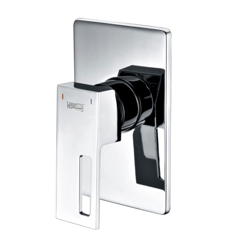 Встроенный смеситель для душа Wasserkraft Alme 1551 хром