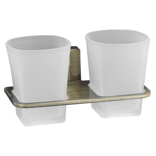 Подстаканник двойной Wasserkraft Exter K-5228D бронза