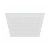 Верхняя душевая лейка Wasserkraft Mindel A163 белая Soft-touch