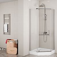 Душевое ограждение Mirsant Aurora без поддона 90*90, 100*100