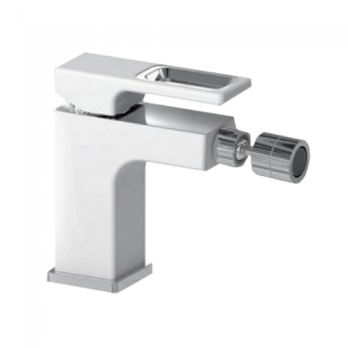 Смеситель для биде Gappo G5017-8 белый/хром