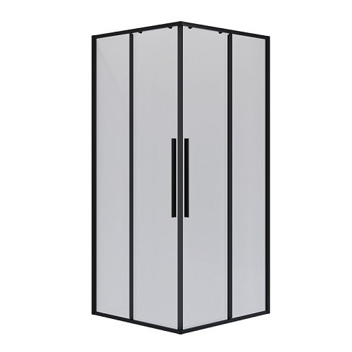 Душевое ограждение Niagara Нова/Nova NG-6822(6823, 6824)-34ВLACK 80*80,90*90, 100*100 стекло прозрачное