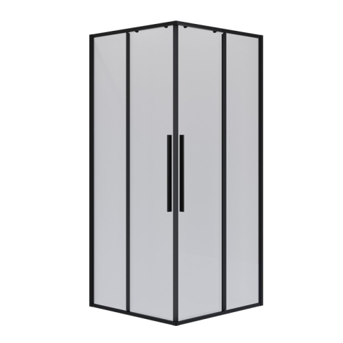 Душевое ограждение Niagara Нова/Nova NG-6822(6823, 6824)-34ВLACK 80*80,90*90, 100*100 стекло прозрачное