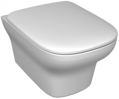 Унитаз подвесной безободковый Jacob Delafon Vox EDM102-00, сидение микролифт E20142-00