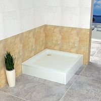 Душевой поддон  RGW STYLE 80*80, 90*90, 100*100 квадратный