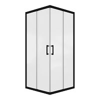 Душевое ограждение Triton Фикс-Блэк-Вельвет 80*80, 90*90 стекло матовое 6мм