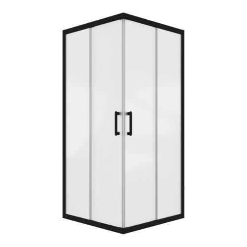 Душевое ограждение Triton Фикс-Блэк-Вельвет 80*80, 90*90 стекло матовое 6мм