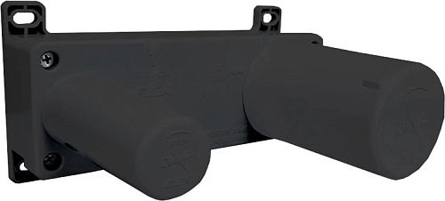 Скрытая часть для смесителя E.C.A 102166601C1EX черный матовый