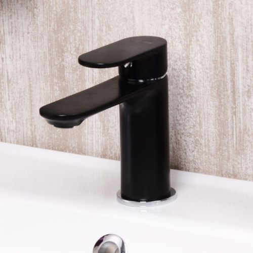 Смеситель для умывальника Wasserkraft Elbe 7403 чёрный фото 2