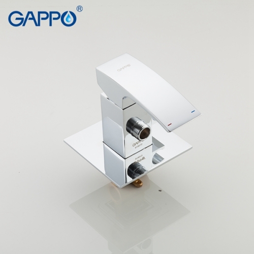 Смеситель с гигиеническим душем Gappo G7207-1 хром фото 5