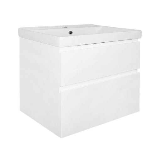 Тумба с умывальником Azario Мила 60, 80 подвесная с раковиной Tempo фото 2