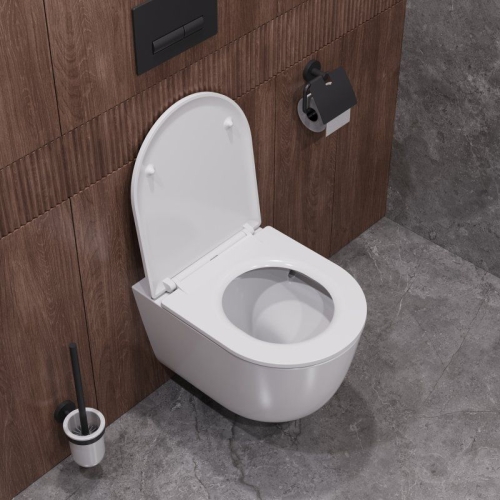 Унитаз подвесной Cezares RELAX-TOR слив торнадо белый CZR-38088-49-TH-TOR/SC фото 4