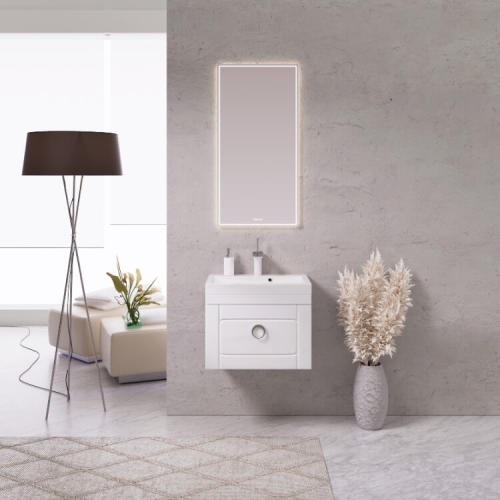 Зеркало Aqwella UM 50*100, 60*80, 70*70, 80*65, 100*70 c подсветкой фото 2