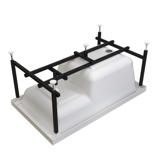 Ванна акриловая Radomir Джоанна 120*70 + каркас фото 8