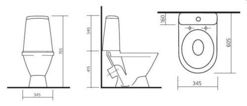Компакт Sanita Лада сиденье полипропилен фото 3