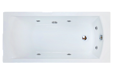 Ванна акриловая с гидромассажем Royal Bath Vienna Stardart 140, 150, 160, 170*70