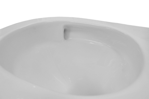 Унитаз подвесной безободковый Azario Grado AZ-0046-UQ3 с сидением микролифт, смыв Tornado (скрытое) фото 4