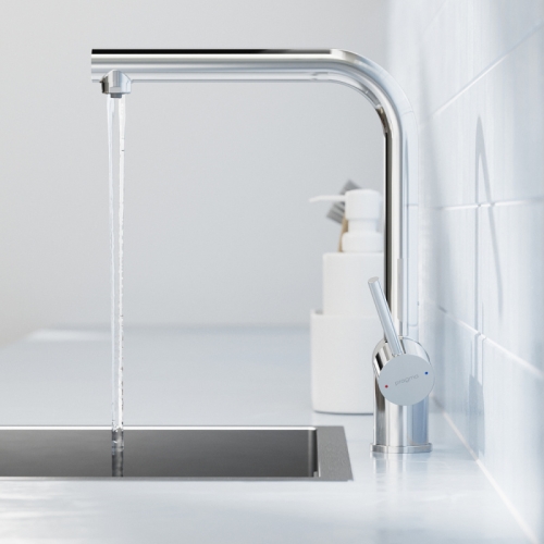 Смеситель для кухни Pragma Эсдель/Esdel ESD7.C2LF.013, с подключением фильтра фото 4