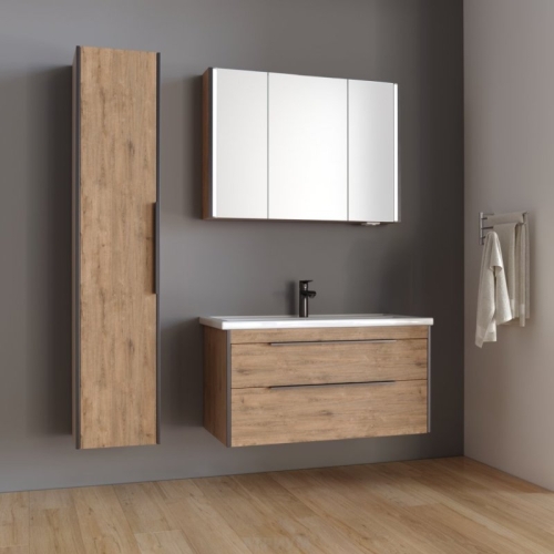 Пенал AllerBath Веста 35 Дуб Велингтон подвесной фото 4 Пенал AllerBath Веста 35 Дуб Велингтон подвесной фото 4