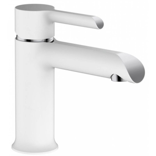 Смеситель для раковины Haiba HB10805-8 хром-белый