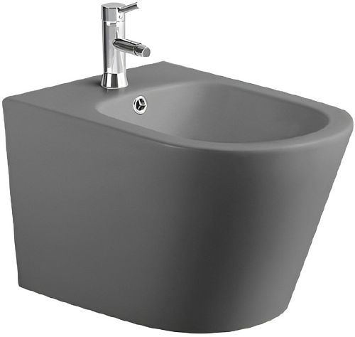 Биде подвесное Aquatek Вега AQ1057-MG, серый матовый