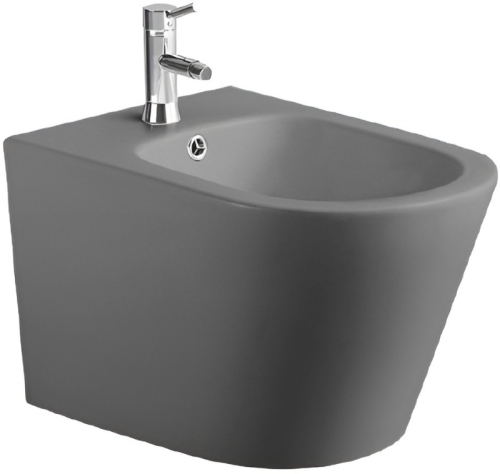 Биде подвесное Aquatek Вега AQ1057-MG, серый матовый