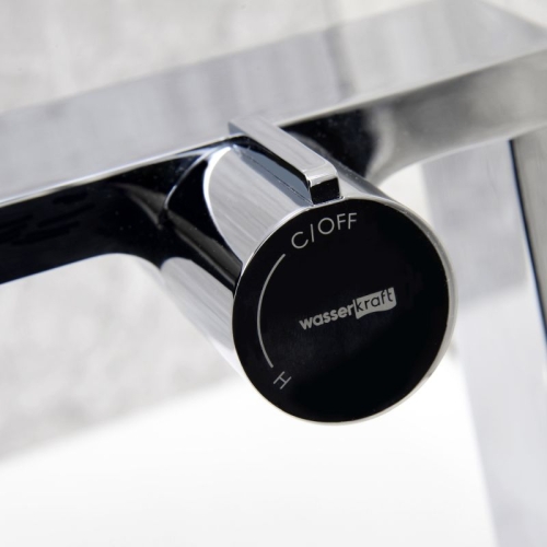 Смеситель для умывальника Wasserkraft Alme 1510 хром фото 5