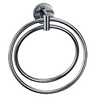 Полотенцедержатель двойной (кольцо) Haiba HB1704-1 хром