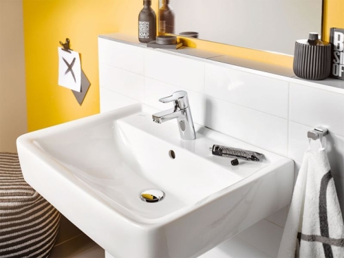 Смеситель для умывальника Kludi PURE&EASY хром фото 2