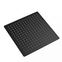 Верхний душ Berges Ventas S Black 074002 25 см, черный матовый