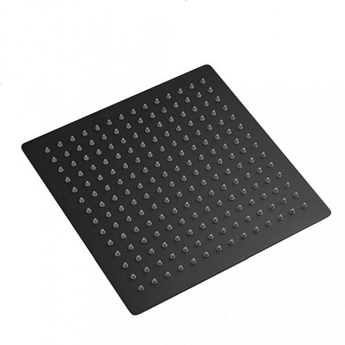 Верхний душ Berges Ventas S Black 074002 25 см, черный матовый