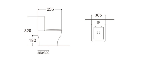 Унитаз напольный безободковый Aquatek Амадео AQ2914-00 сиденье с микролифтом, смыв Geberit фото 5