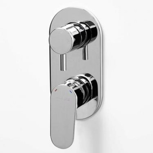 Встроенный смеситель для ванны на 3 положения Wasserkraft A175868 (душевой комплект) хром фото 2