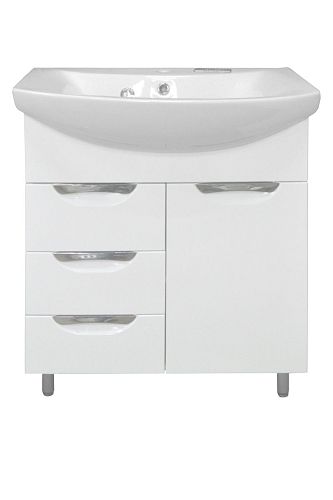 Тумба с умывальником Loranto Стиль 60 70/3 ум эрика-балтика